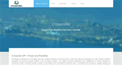 Desktop Screenshot of crossrider.org
