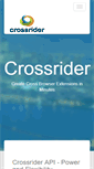 Mobile Screenshot of crossrider.org