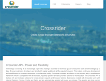 Tablet Screenshot of crossrider.org